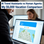 AI-generated Italy travel itinerary in ChatGPT conversation